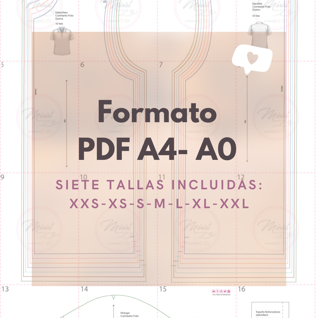Patrón Polo de Dama: La Base para un Ajuste Cómodo. - Imagen 4